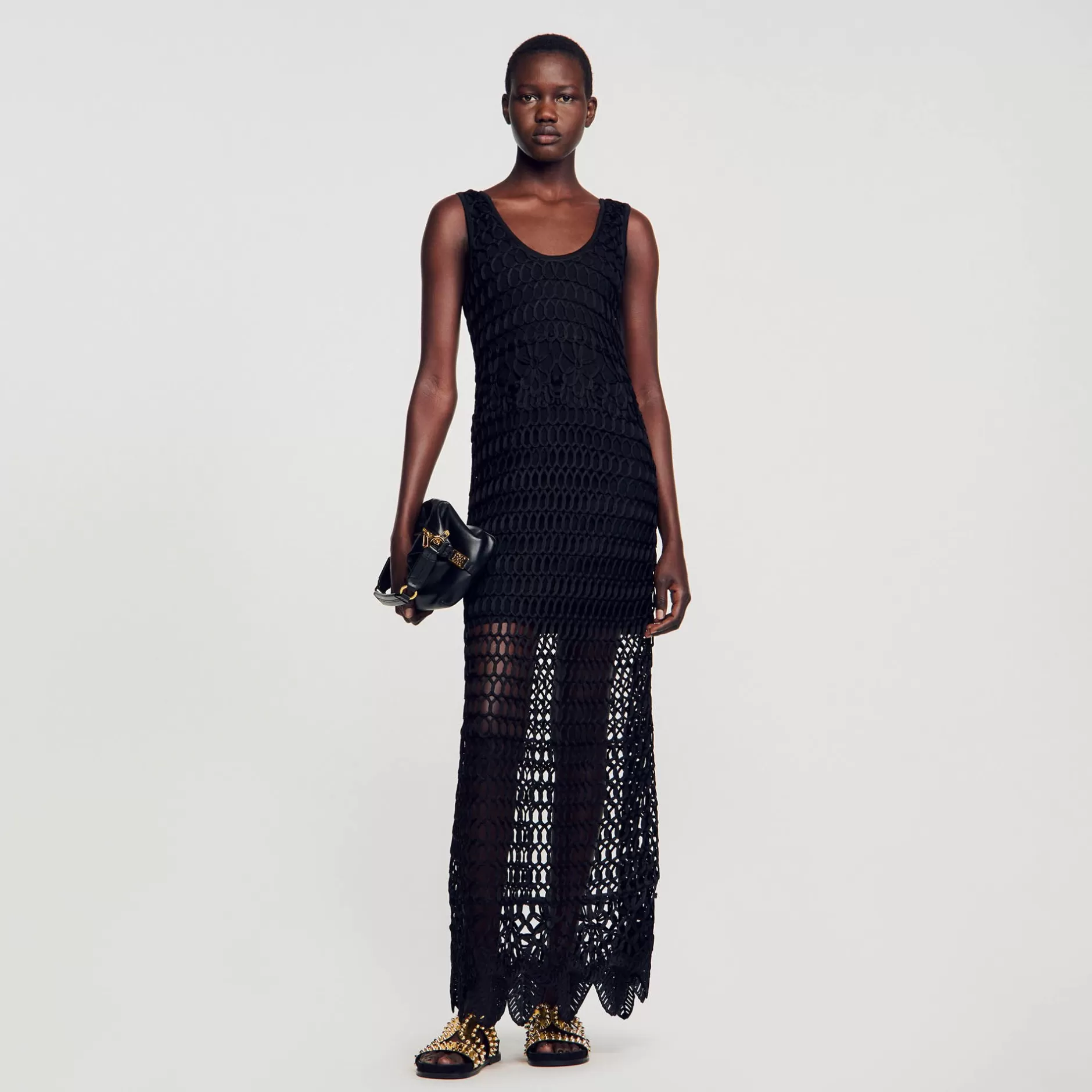 Sandro Abito In Crochet<Donna Abiti