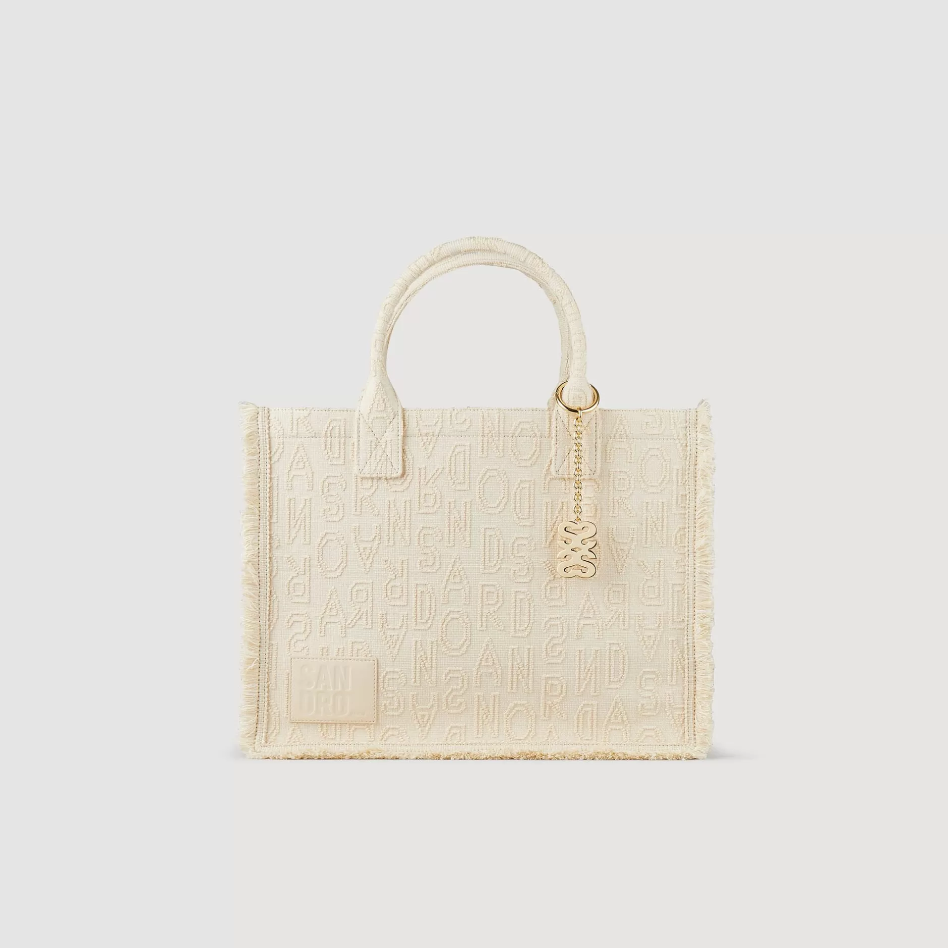 Sandro Borsa Tote Kasbah Ricamata<Donna Borse Shopping | Borse A Spalla