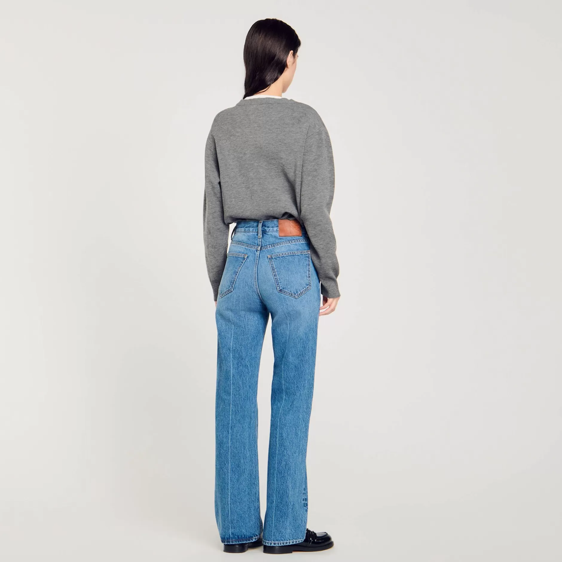 Sandro Jeans Con Dettaglio Cordoncino<Donna Pantaloni & Jeans