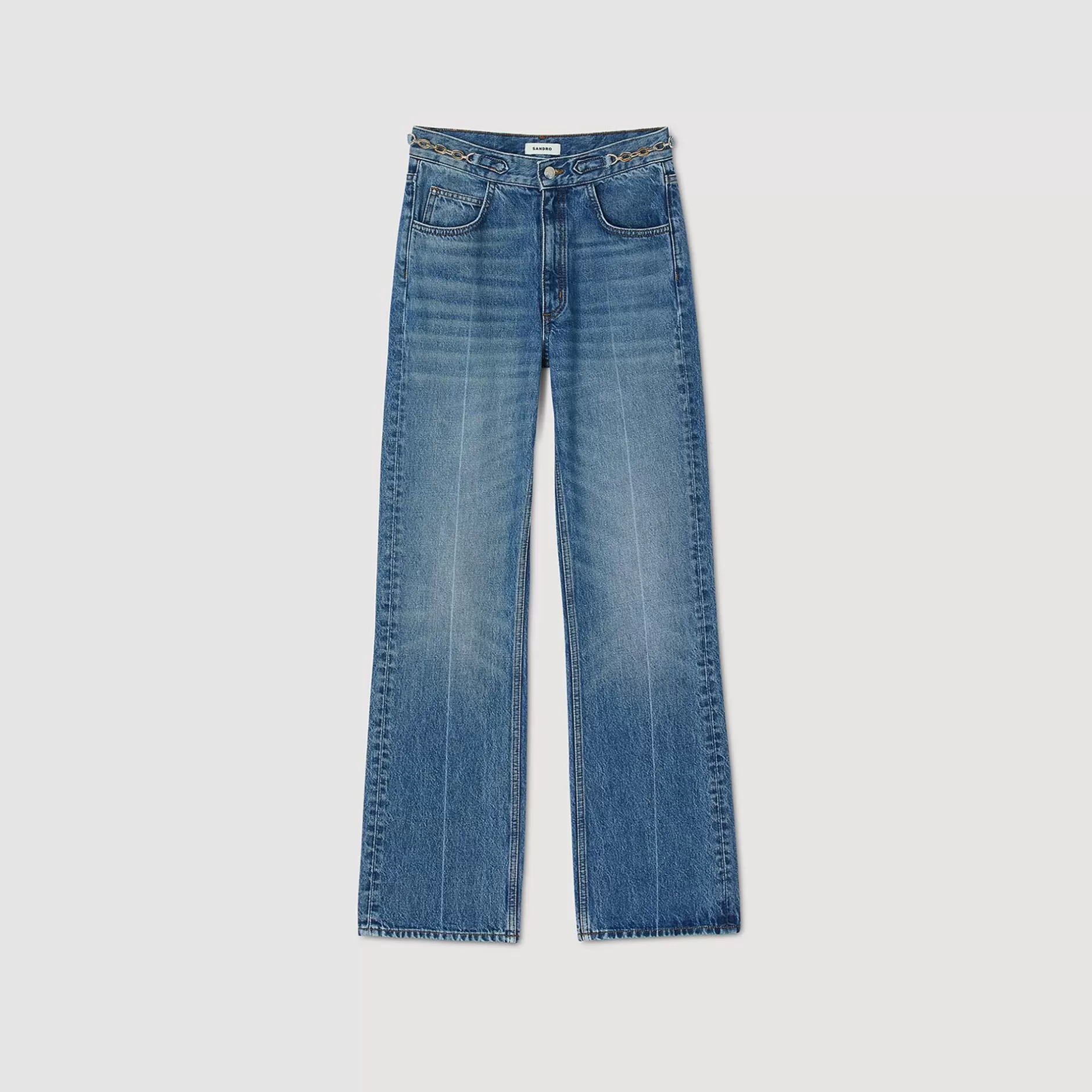 Sandro Jeans Con Dettaglio Cordoncino<Donna Pantaloni & Jeans