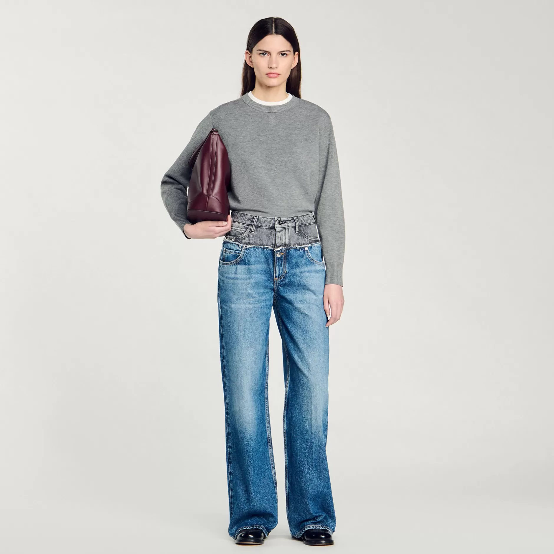 Sandro Jeans Con Doppia Vita<Donna Pantaloni & Jeans