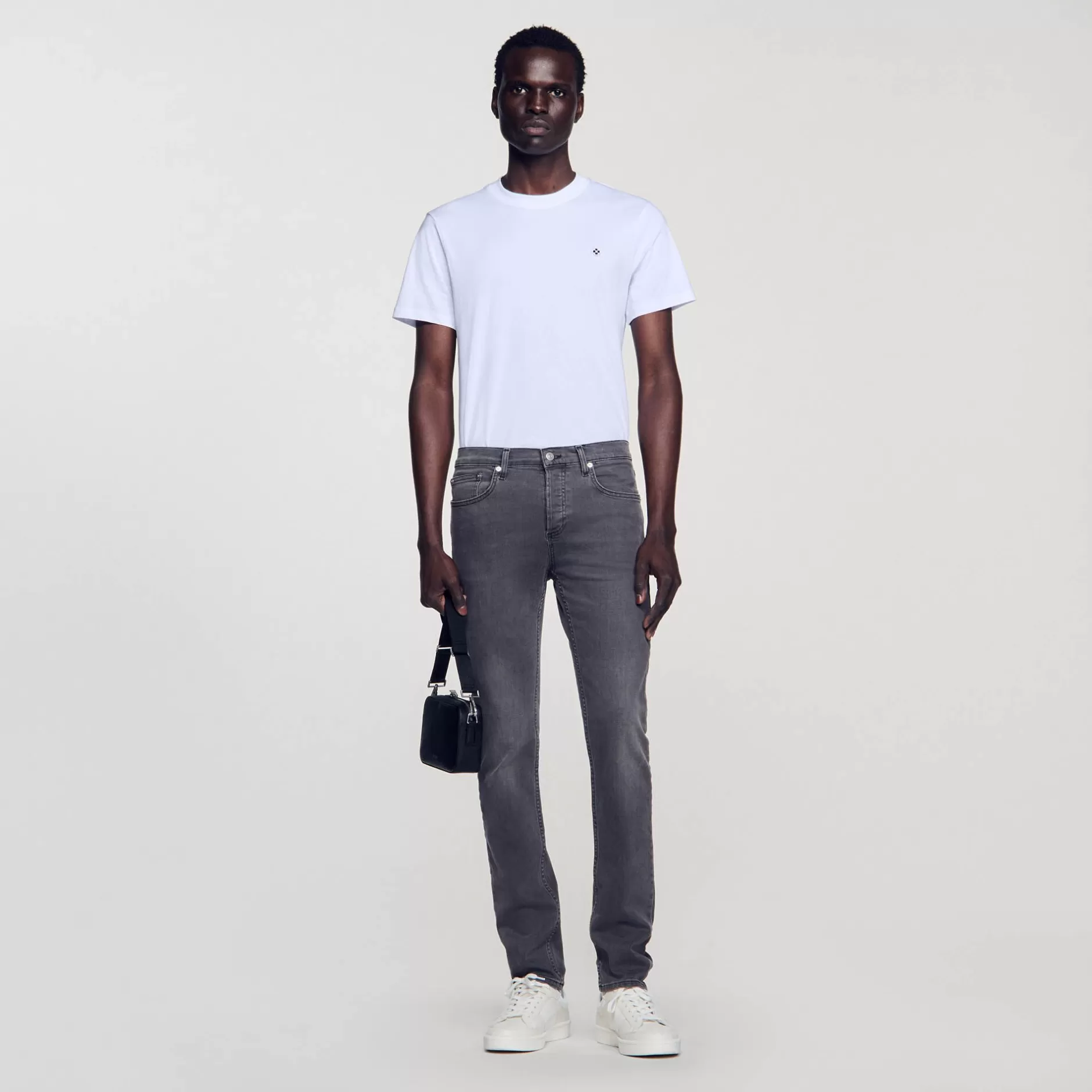 Sandro Jeans Grey Délavé<Uomo Jeans