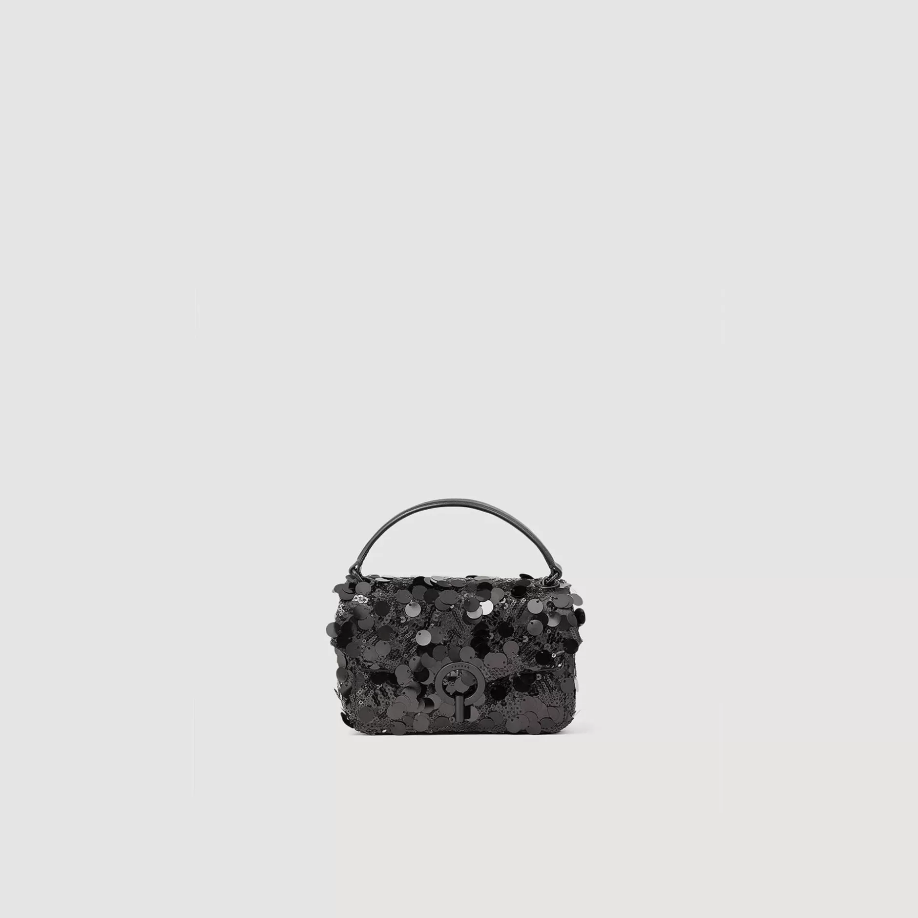 Sandro Mini Borsa Yza Con Paillettes<Donna Borse A Spalla | Borse Mini