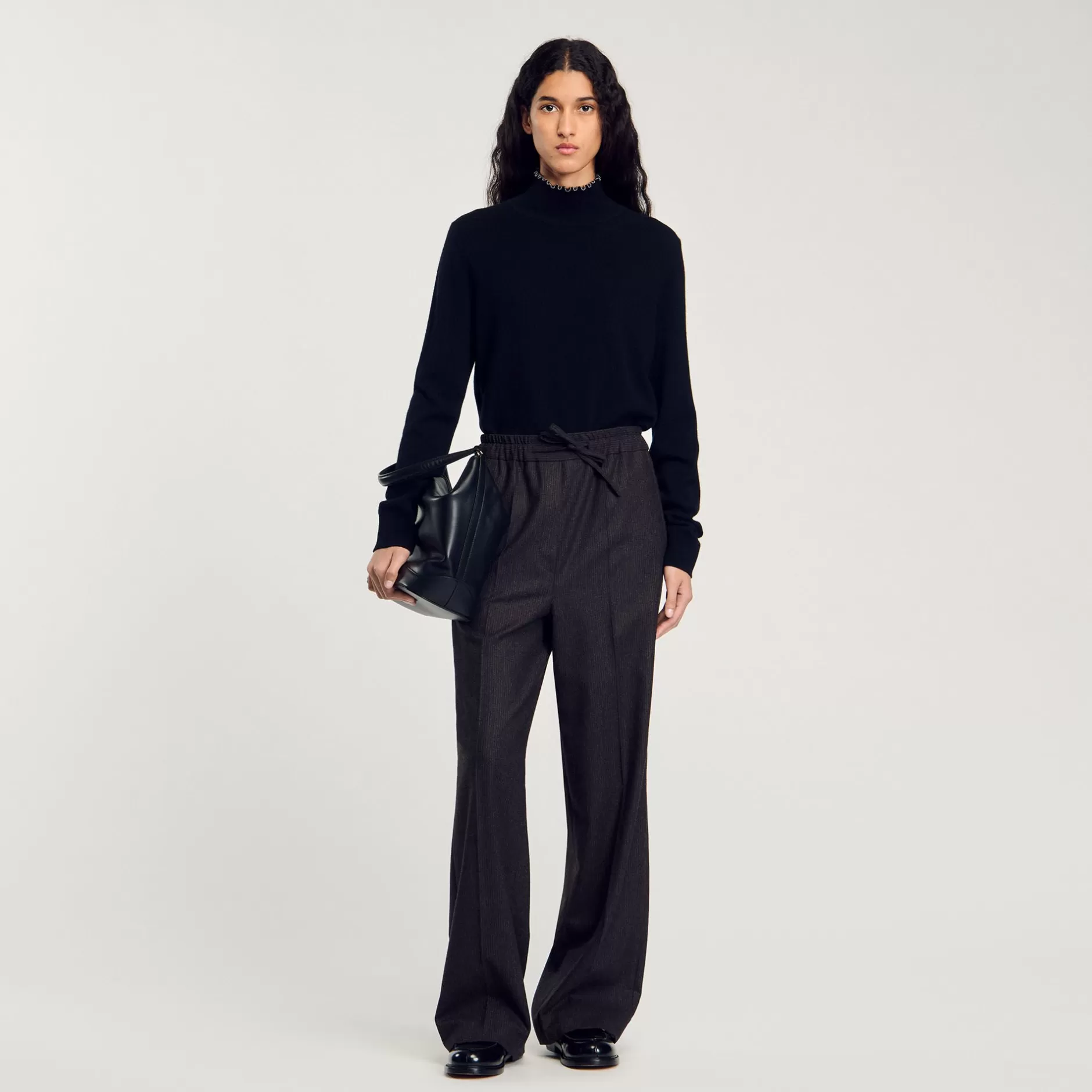 Sandro Pantaloni A Righe<Donna Tailleur | Pantaloni & Jeans