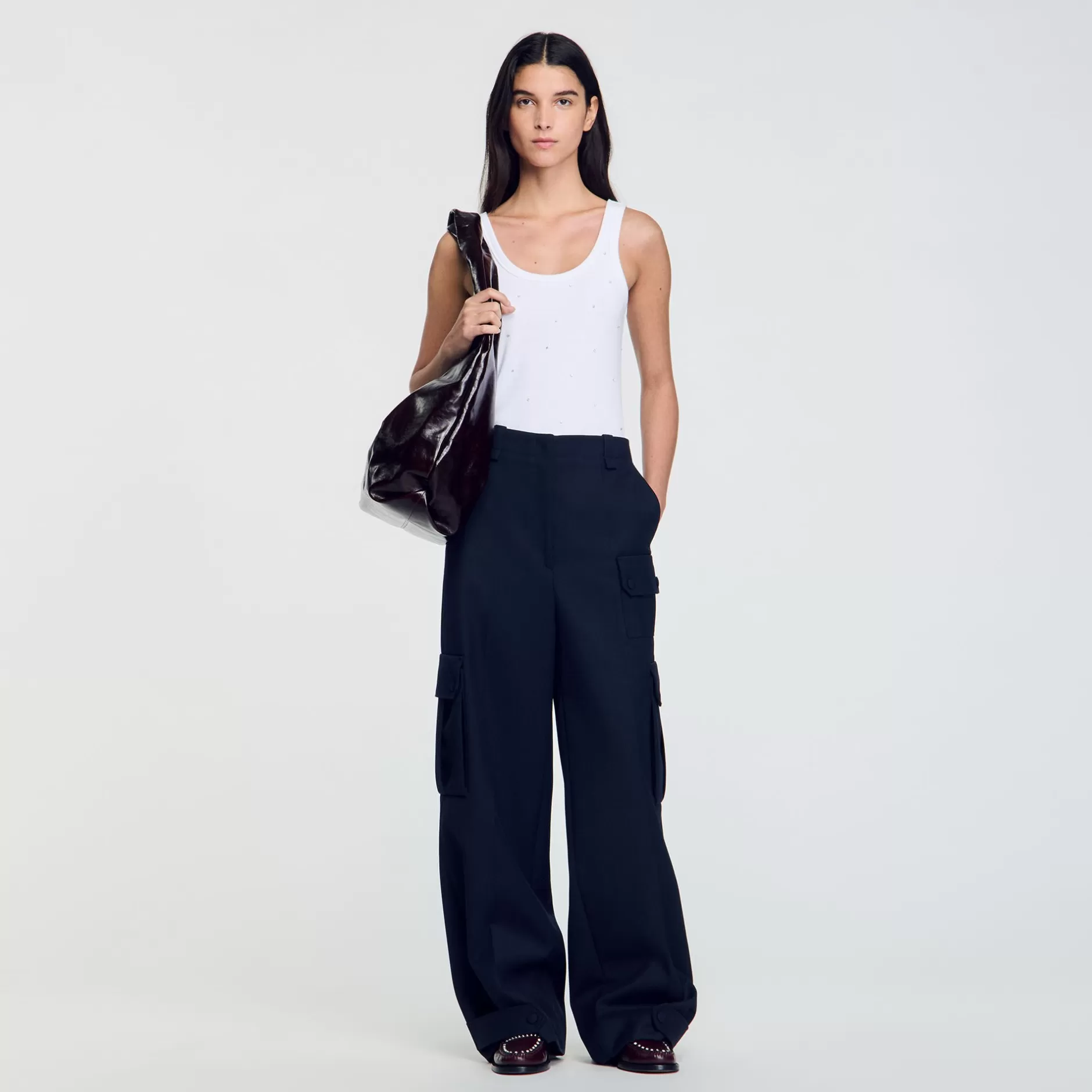 Sandro Pantaloni Cargo<Donna Sets | Pantaloni & Jeans