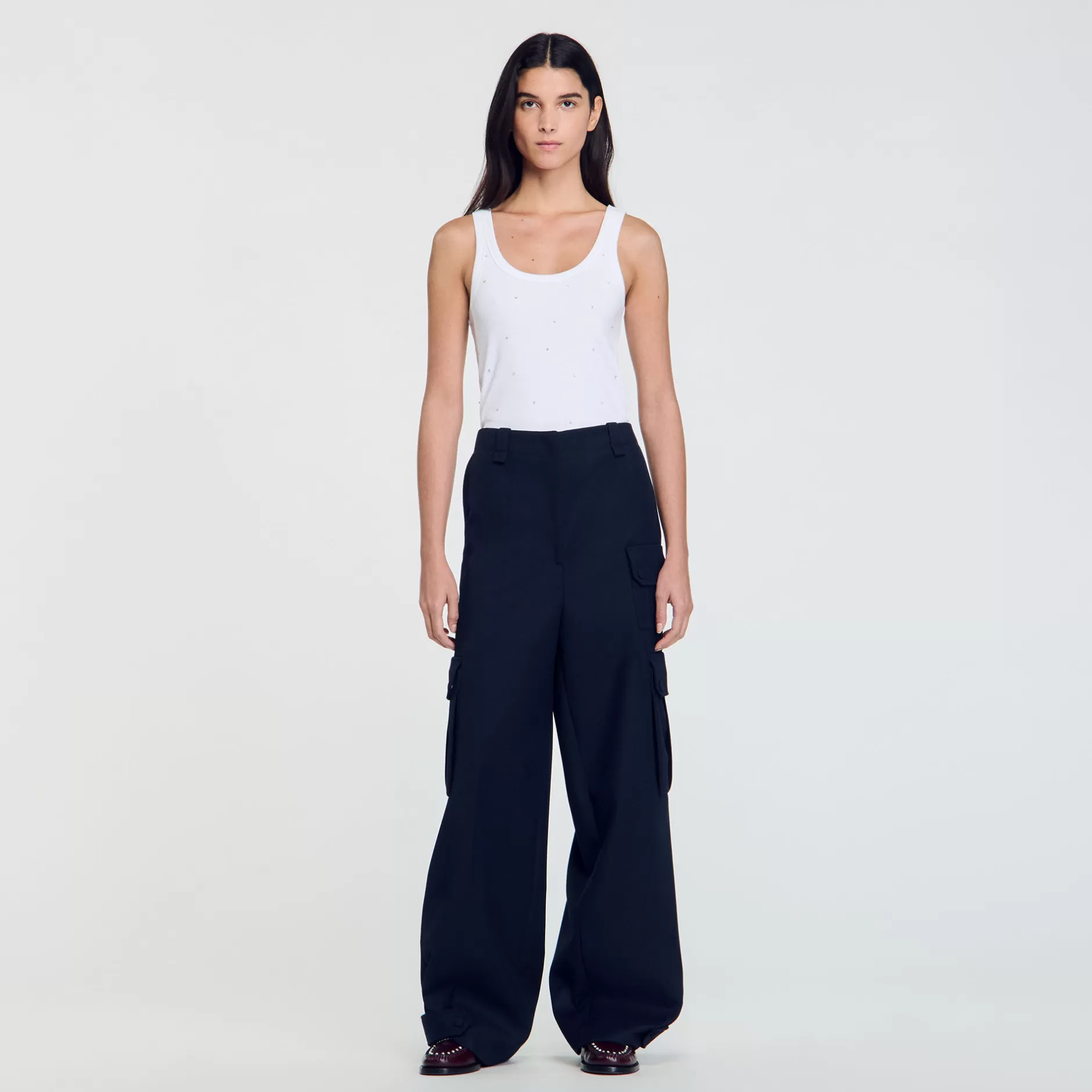 Sandro Pantaloni Cargo<Donna Sets | Pantaloni & Jeans