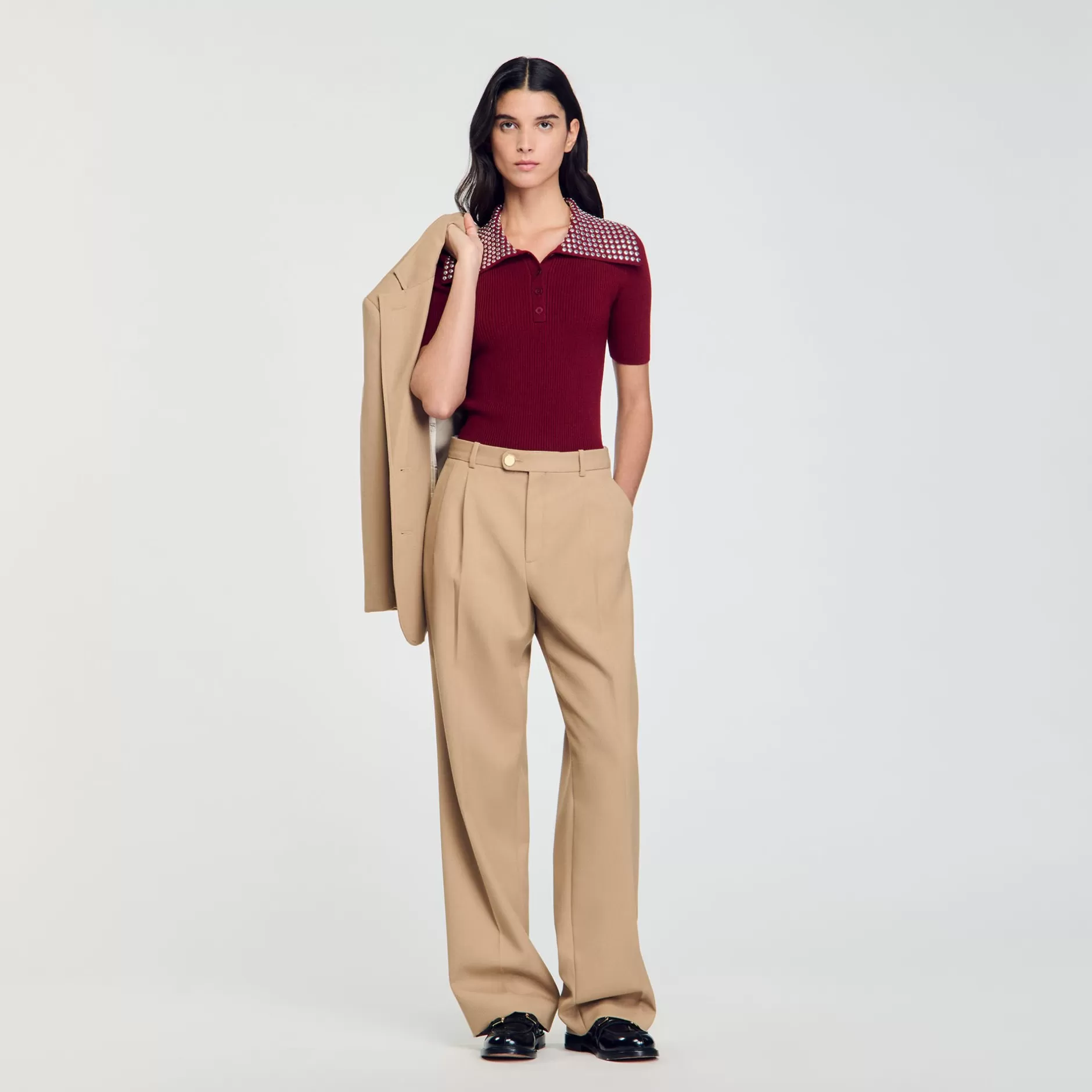 Sandro Pantaloni Da Abito<Donna Tailleur | Pantaloni & Jeans