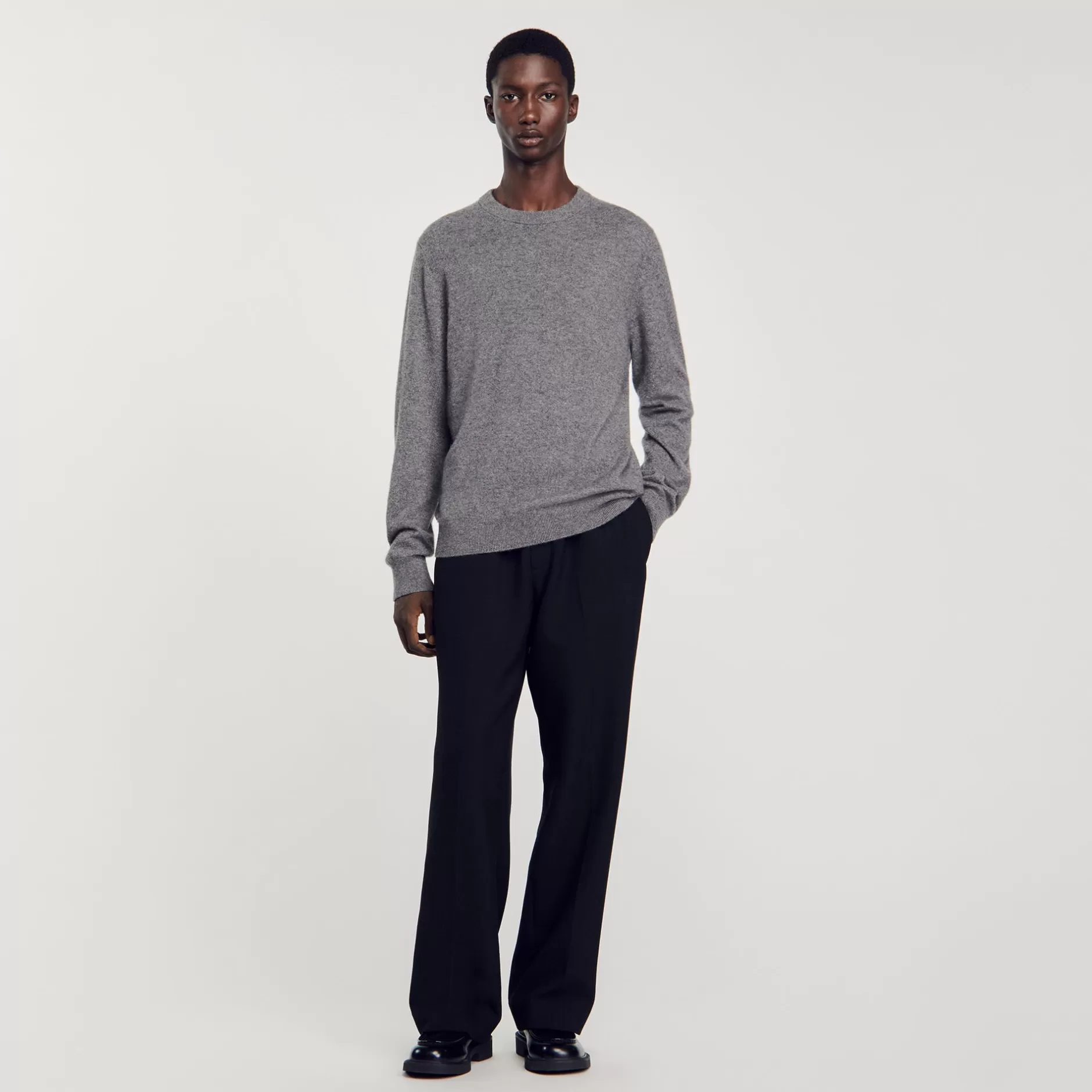 Sandro Pullover In Cashmere<Uomo Maglioni & Cardigan