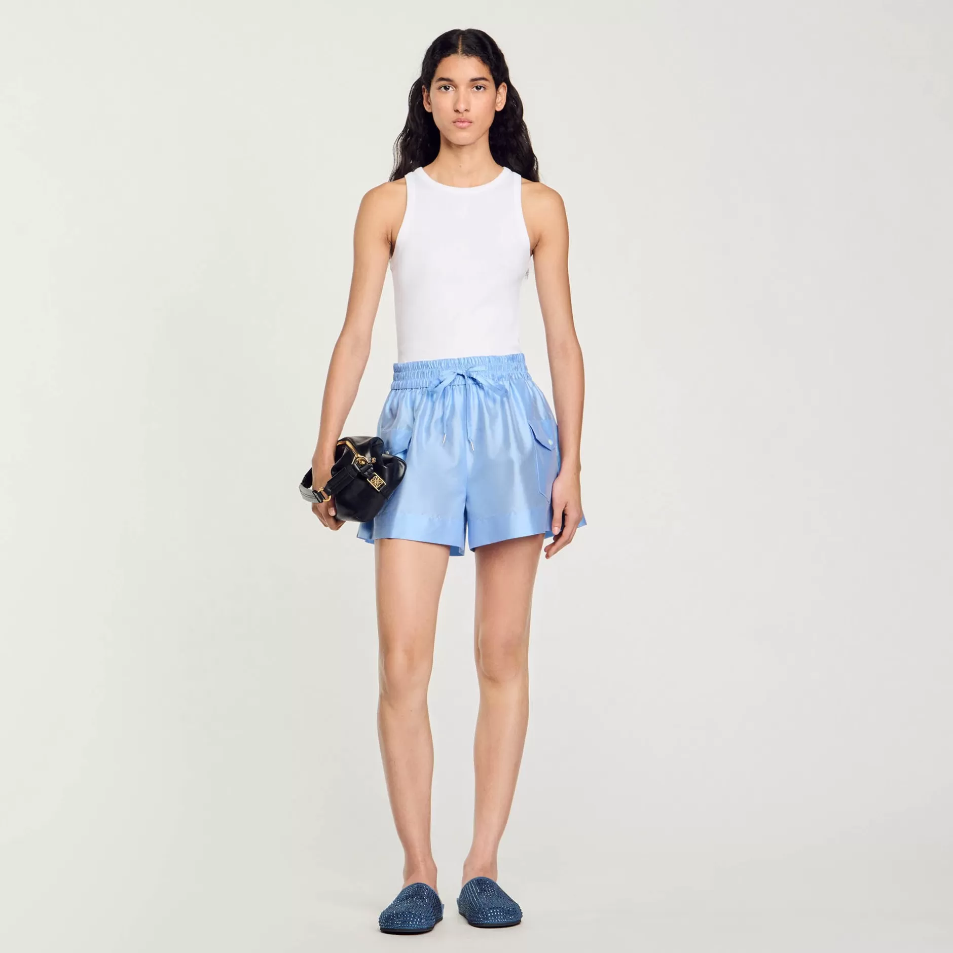 Sandro Shorts Con Tasche<Donna Sets | Gonne & Short