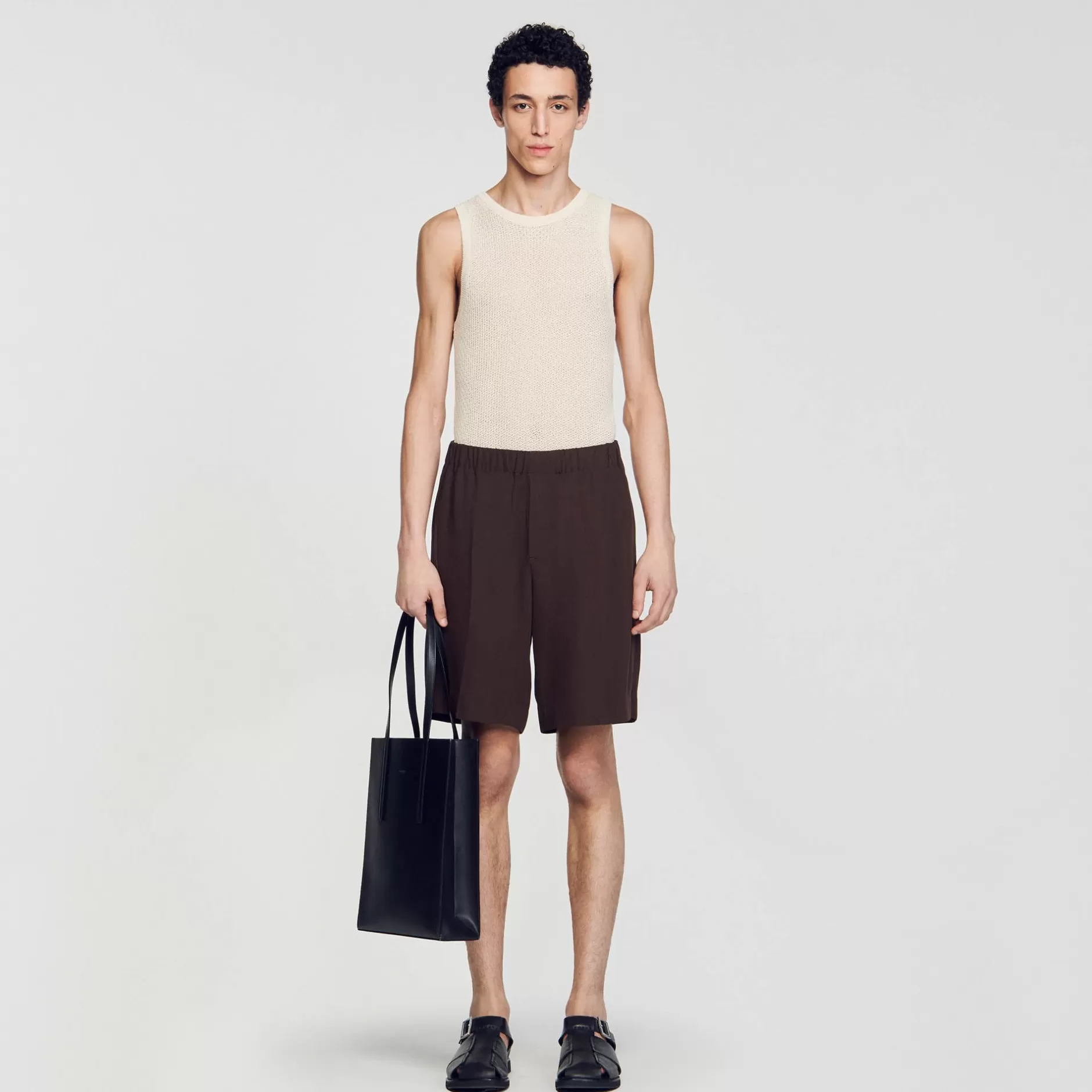 Sandro Shorts Larghi<Uomo Pantaloni & Short