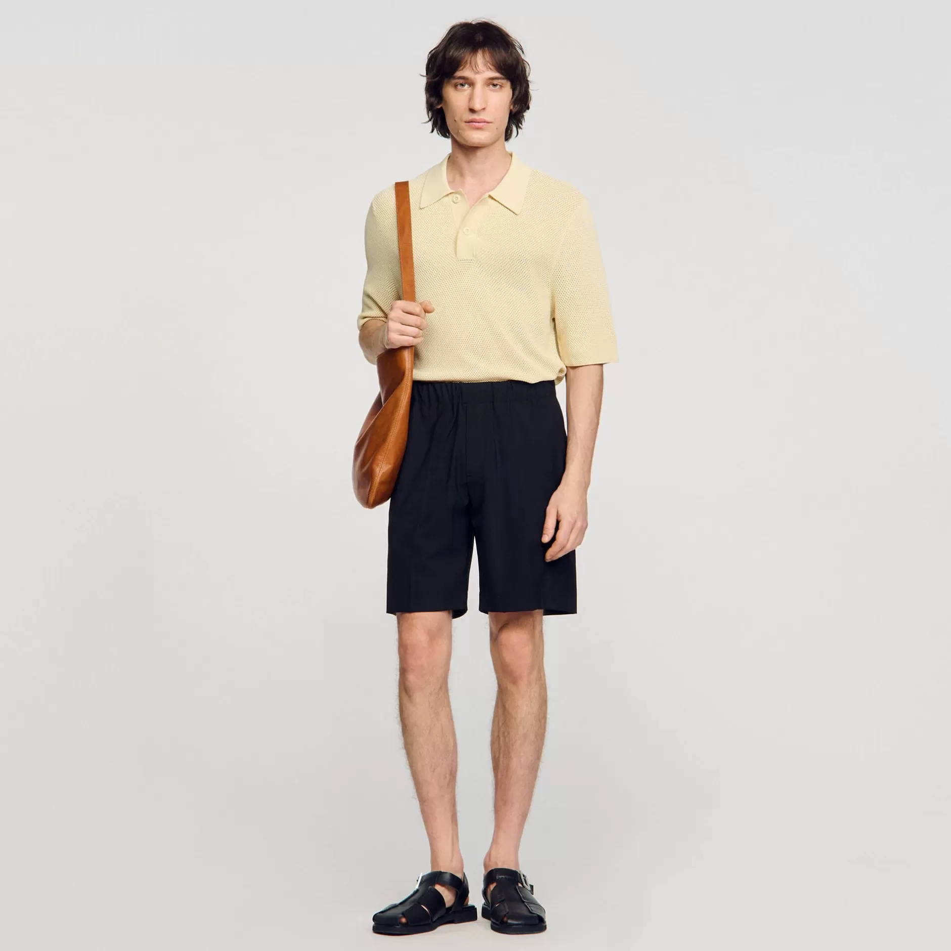 Sandro Shorts Larghi<Uomo Pantaloni & Short