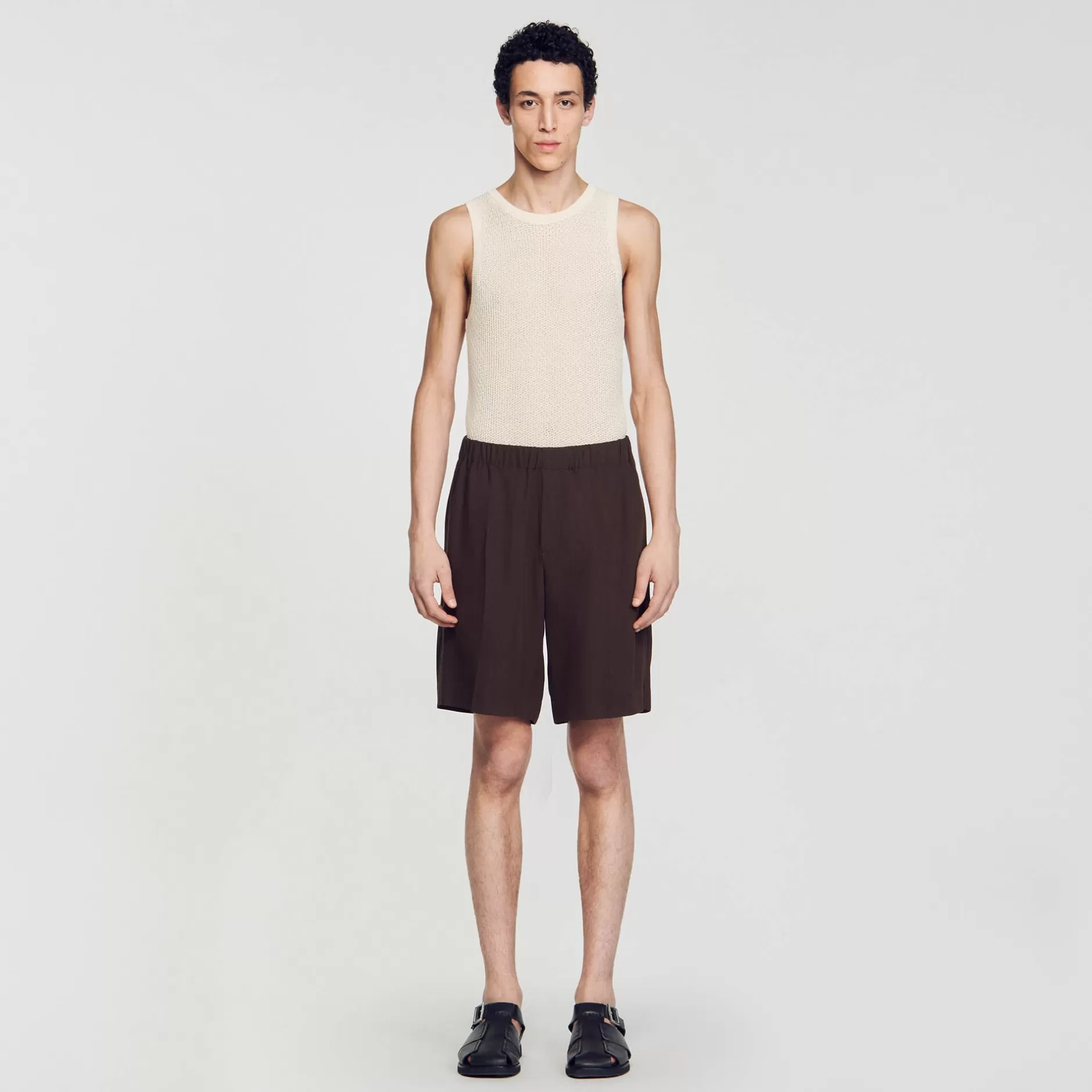 Sandro Shorts Larghi<Uomo Pantaloni & Short