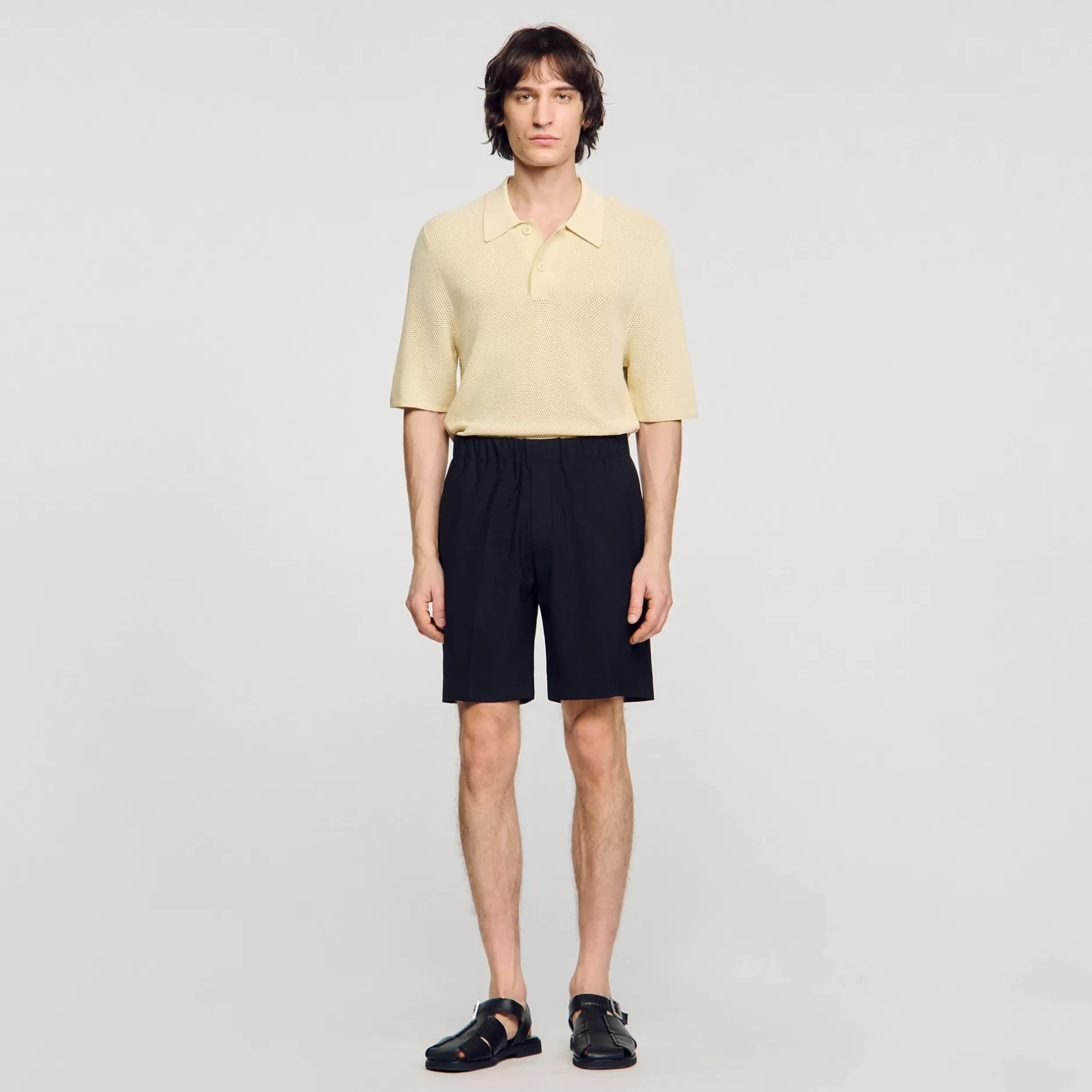 Sandro Shorts Larghi<Uomo Pantaloni & Short