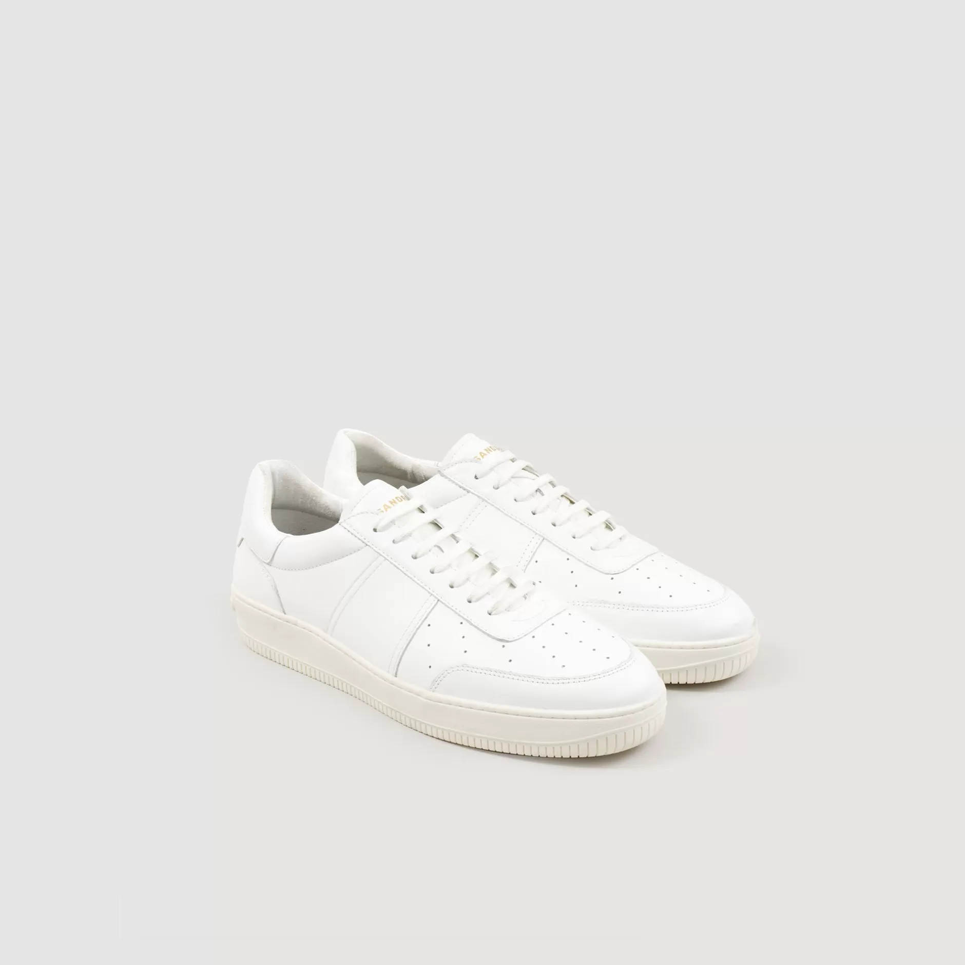 Sandro Sneaker In Pelle Conceria Certificata<Uomo Sneakers