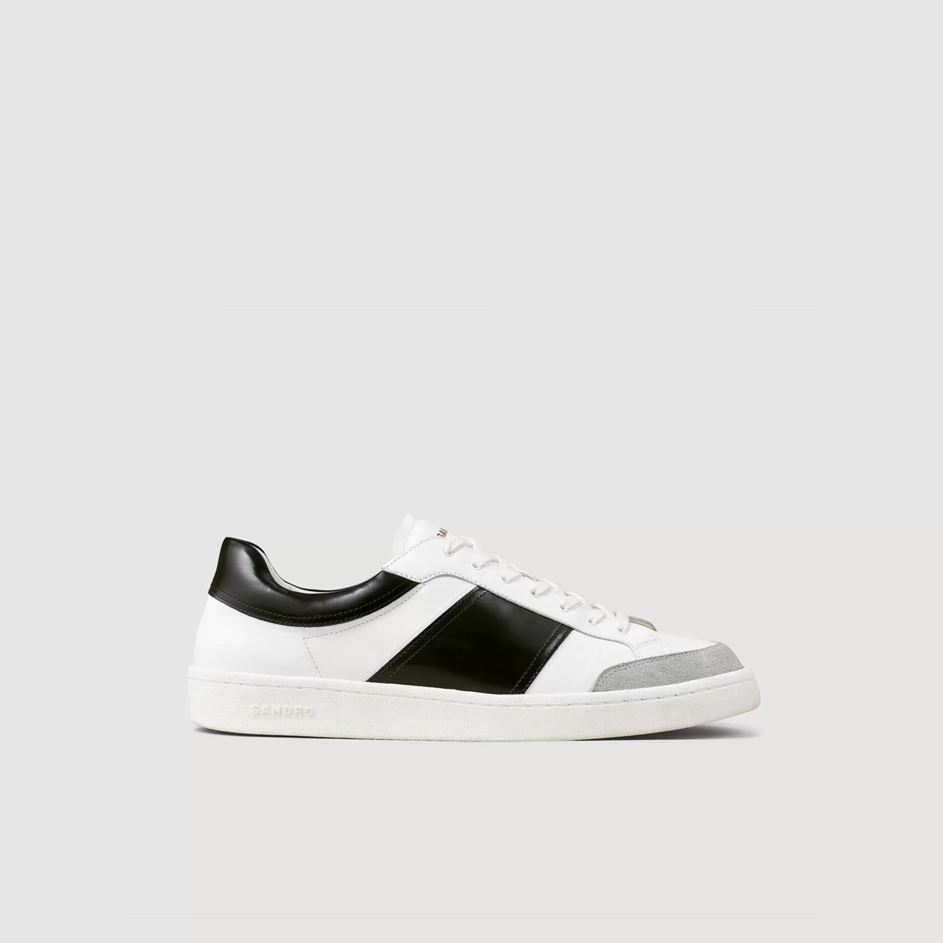 Sandro Sneakers Basse In Pelle<Uomo Sneakers