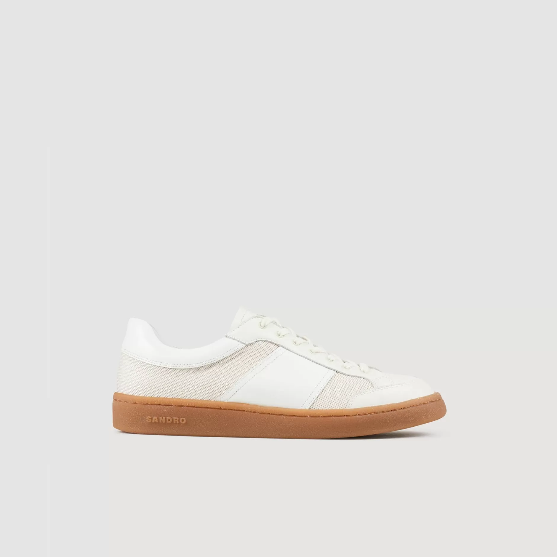 Sandro Sneakers In Pelle<Uomo Sneakers