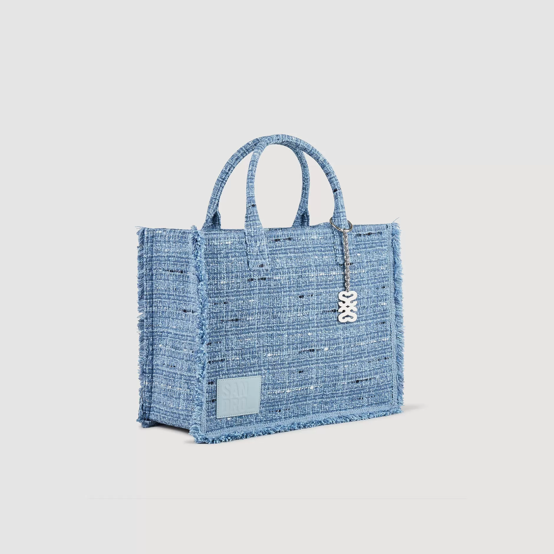 Sandro Tote Bag Kasbah In Tweed<Donna Borse Shopping | Borse A Spalla