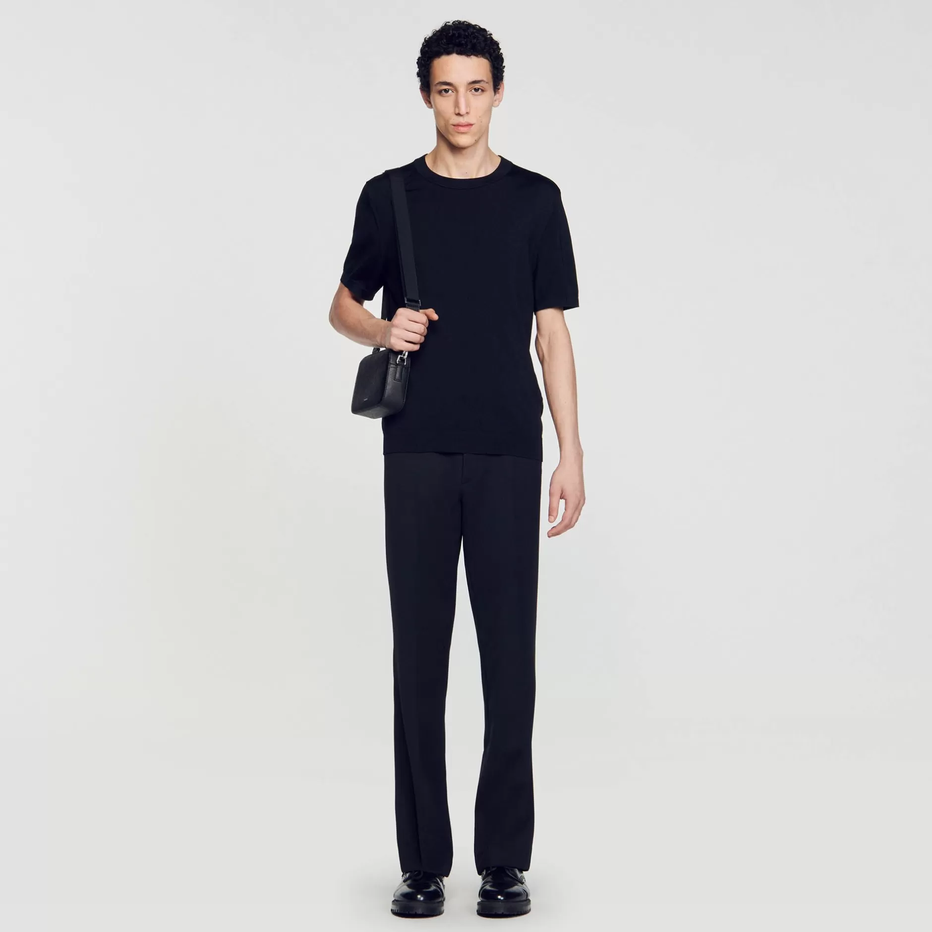 Sandro T-shirt In Maglia<Uomo Magliette & Polo | Maglioni & Cardigan