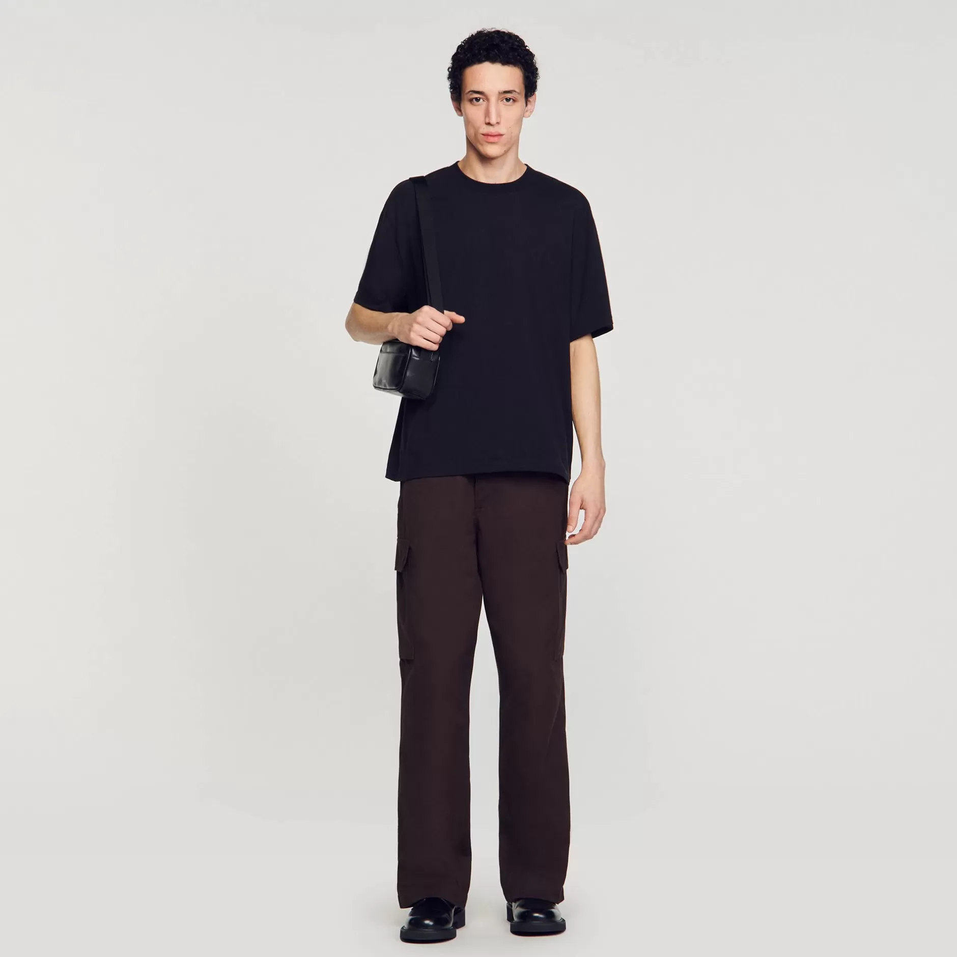 Sandro T-shirt Oversize<Uomo Magliette & Polo