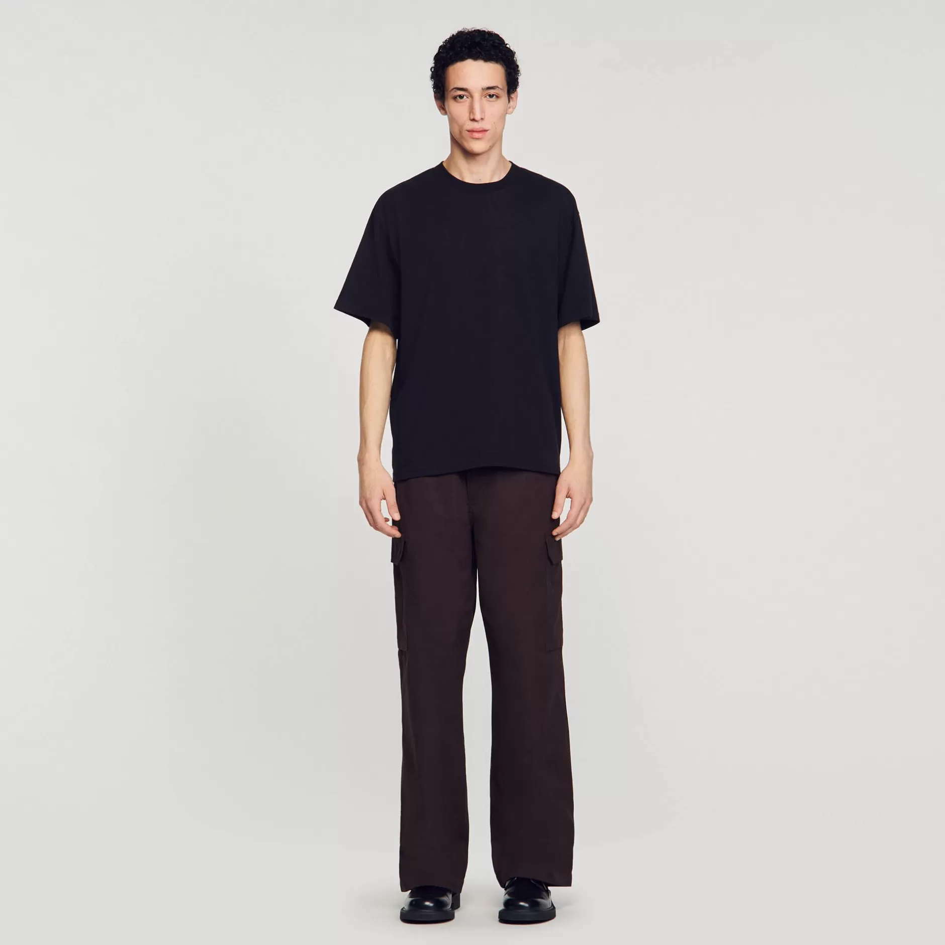 Sandro T-shirt Oversize<Uomo Magliette & Polo